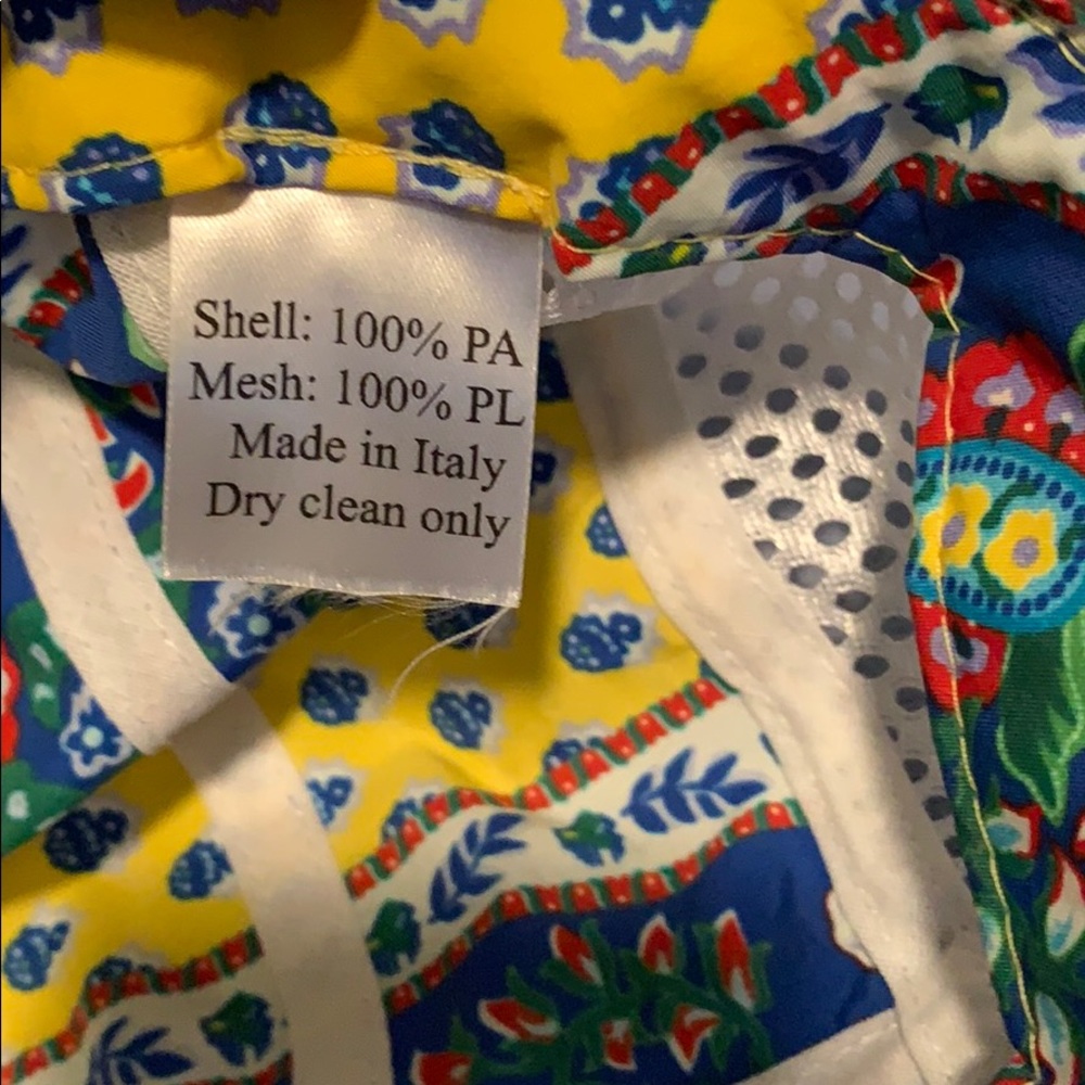 Noah NYC Blue and Yellow Paisley Hat - Picture 2 of 6